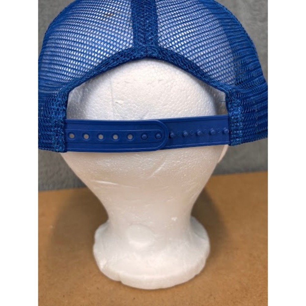 Bud Light Blue Beer Can Graphic Trucker Hat Snapback Mesh Cap One Size - Picture 5 of 7